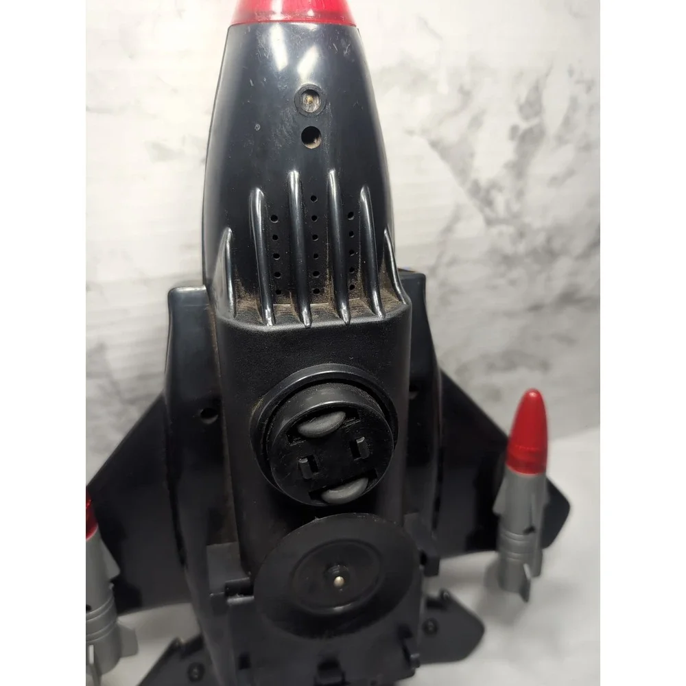 VINTAGE 80'S ROARING JET BATTERY OPERATED TOY PLANE Lights & Sound WORKS 13